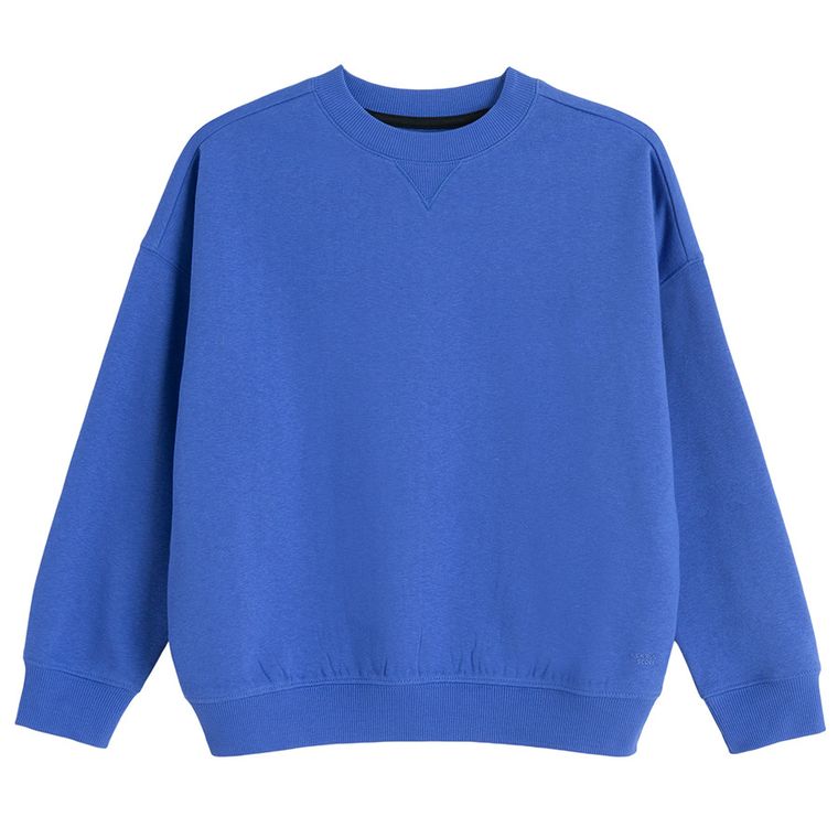 Cool Club, Komplet chłopięcy, Bluza ocieplana, Szorty, niebieski