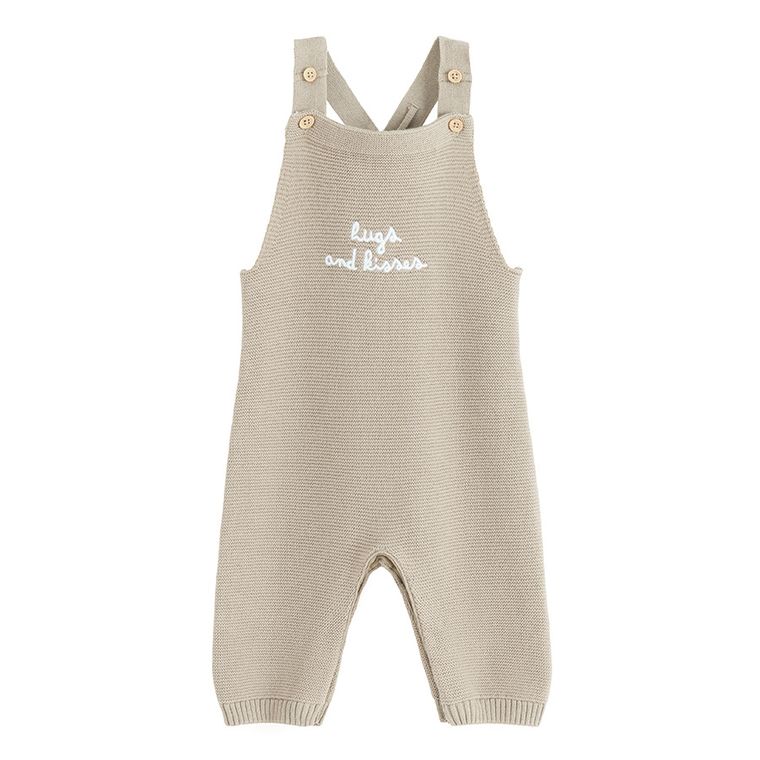 Cool Club, Komplet chłopięcy, Body z długim rękawem, Spodnie ogrodniczki, mix