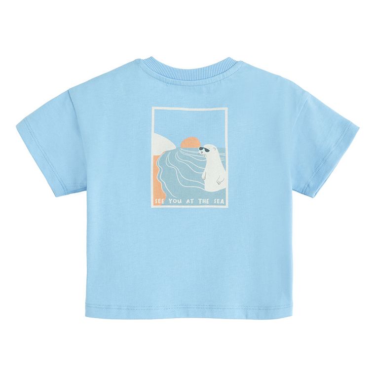 Cool Club, Komplet chłopięcy, T-shirt, Szorty, mix