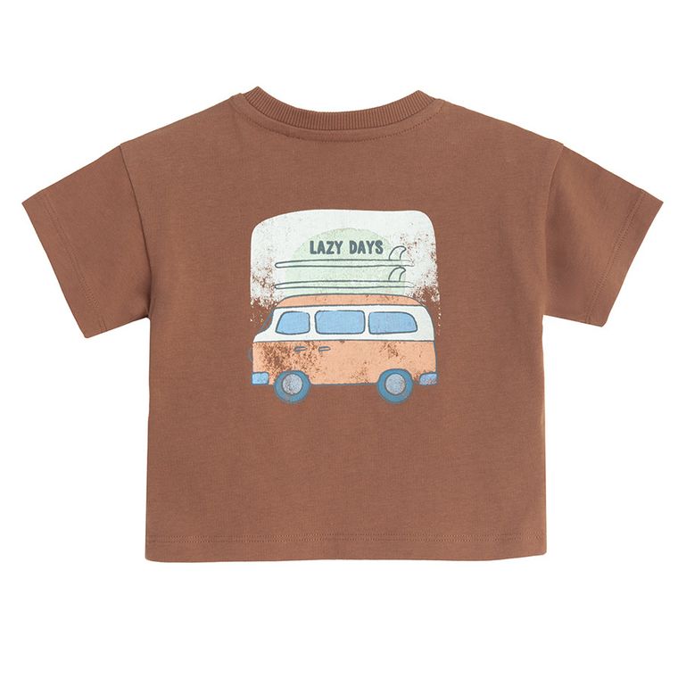 Cool Club, Komplet chłopięcy, T-shirt, Szorty, mix