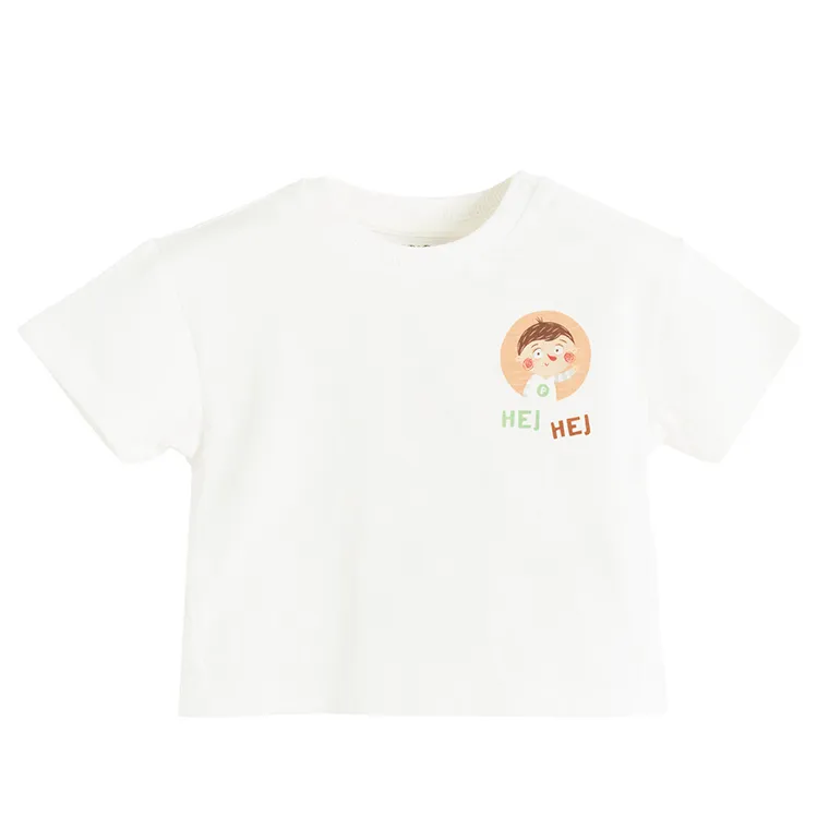 Cool Club, Komplet chłopięcy, T-shirt, Szorty, mix, Pucio