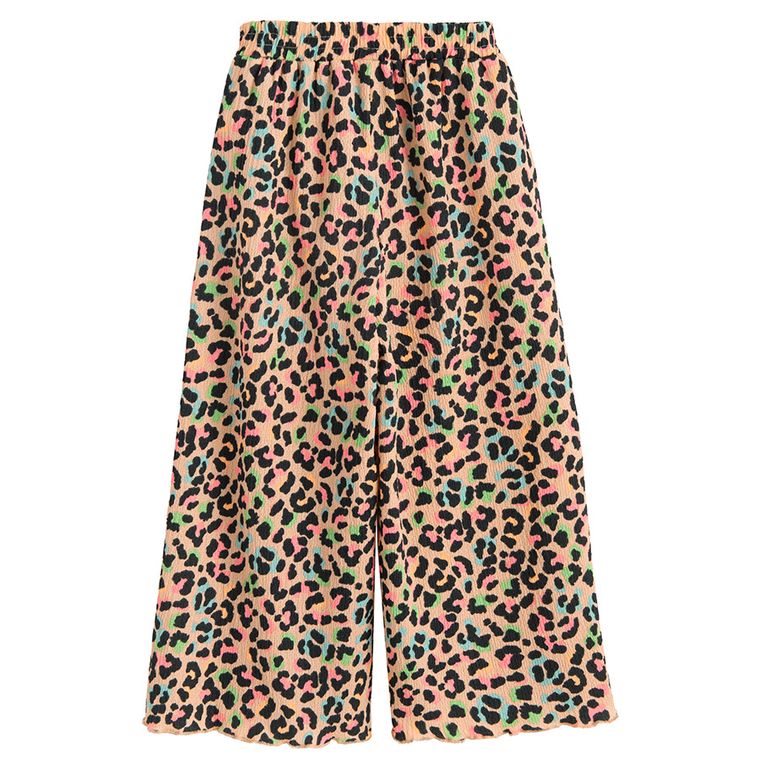 Cool Club, Komplet dziewczęcy, Bluzka bez rękawów, Spodnie materiałowe, wide, pomarańczowy