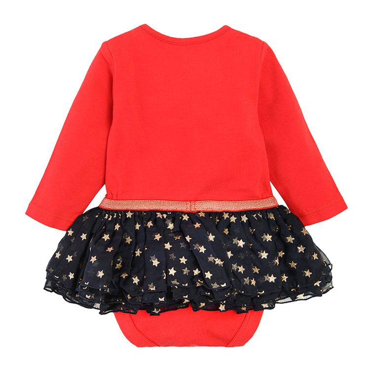 Cool Club, Komplet dziewczęcy, Body sukienka, Opaska, Wonder Woman