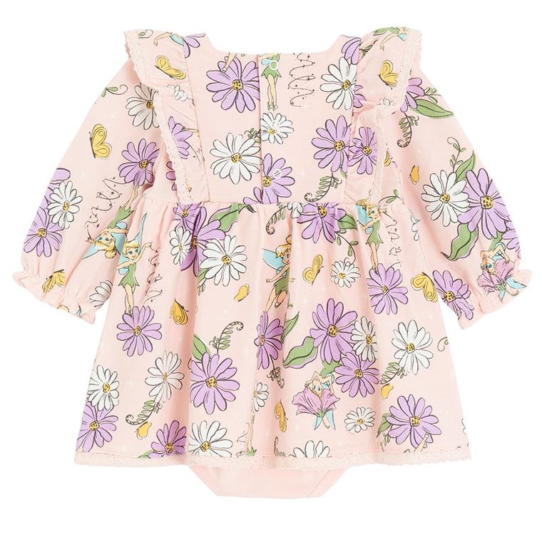 Cool Club, Komplet dziewczęcy, Body sukienka z długim rękawem, Legginsy, mix, Dzwoneczek