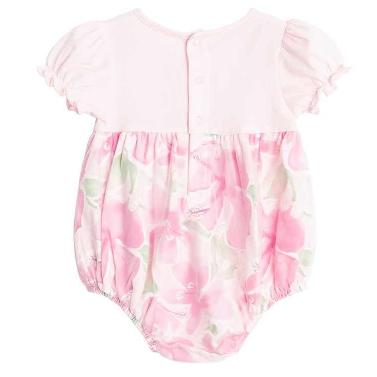 Cool Club, Komplet dziewczęcy, Body z krótkim rękawem, Opaska, różowy