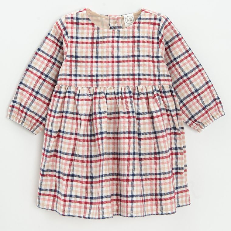 Cool Club, Komplet dziewczęcy, Sukienka z długim rękawem, Kamizelka, Rajstopy, mix