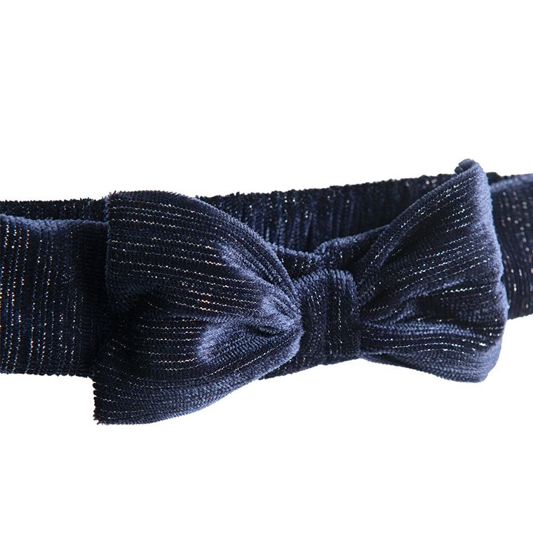 Cool Club, Komplet dziewczęcy, Sukienka z długim rękawem, Opaska, granatowy