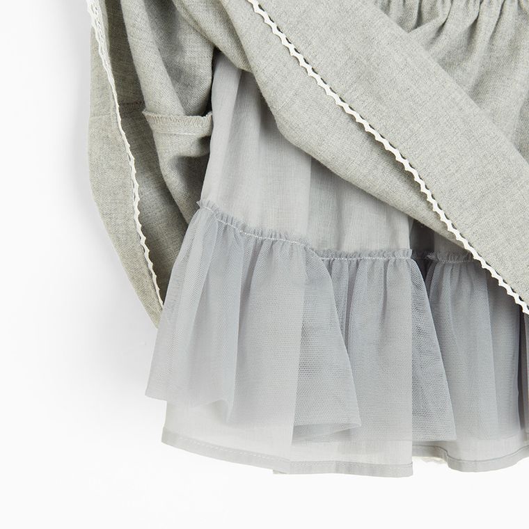 Cool Club, Komplet dziewczęcy, Sukienka z długim rękawem, Rajstopy, mix