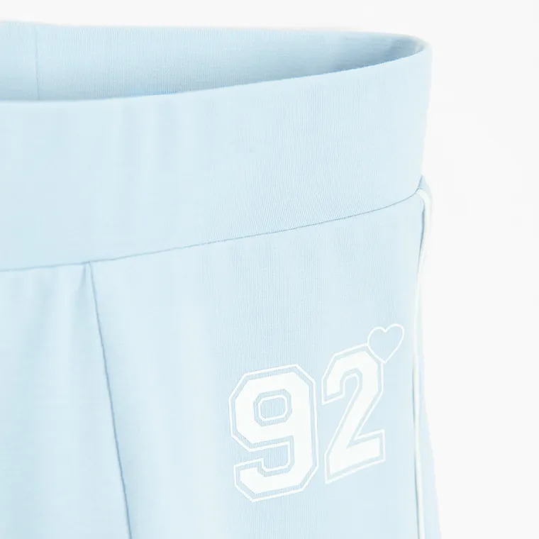 Cool Club, Komplet dziewczęcy, T-shirt, Legginsy, kolarki, niebieski