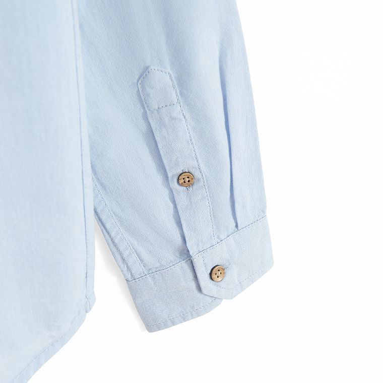 Cool Club, Koszula chłopięca z długim rękawem, niebieska