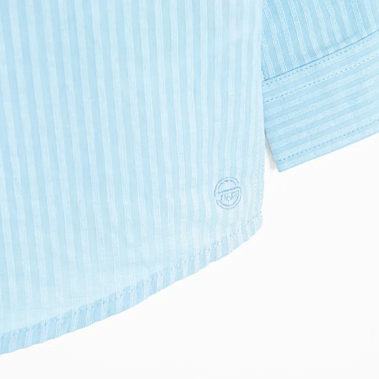 Cool Club, Koszula chłopięca z długim rękawem, regular, niebieska