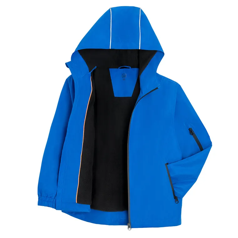 Cool Club, Kurtka chłopięca z kapturem, niebieska