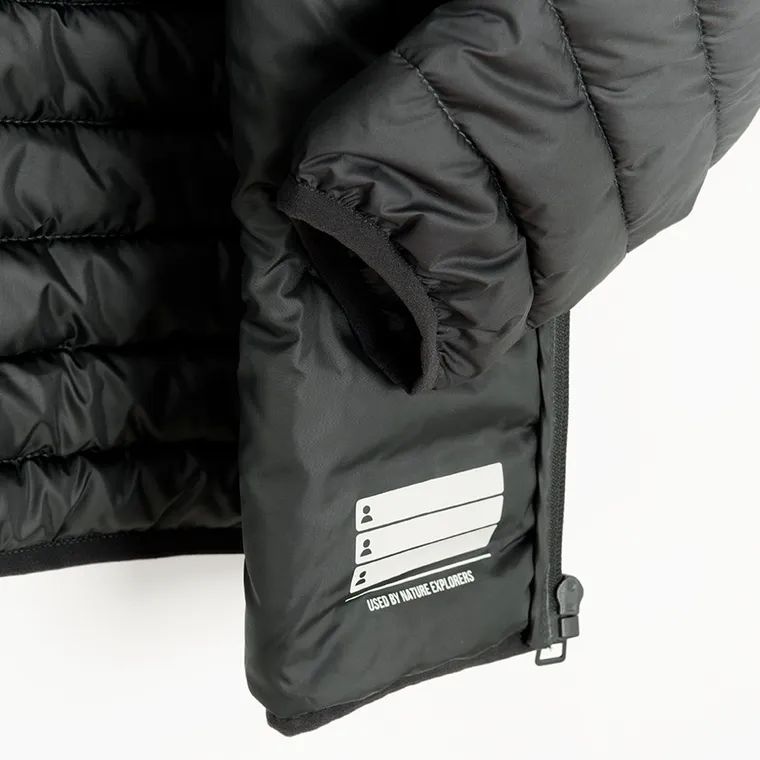 Cool Club, Kurtka chłopięca z kapturem, szara