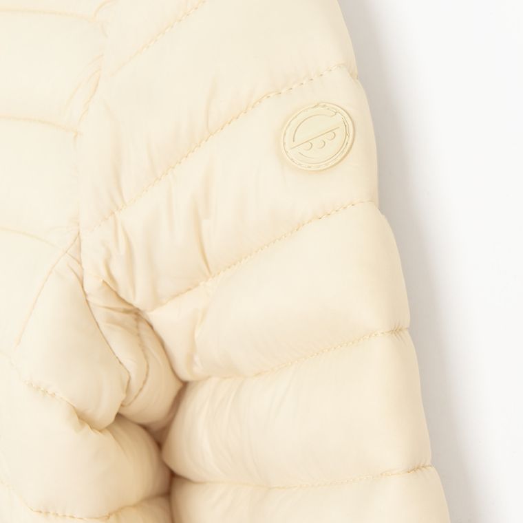 Cool Club, Kurtka dziewczęca z kapturem, ecru