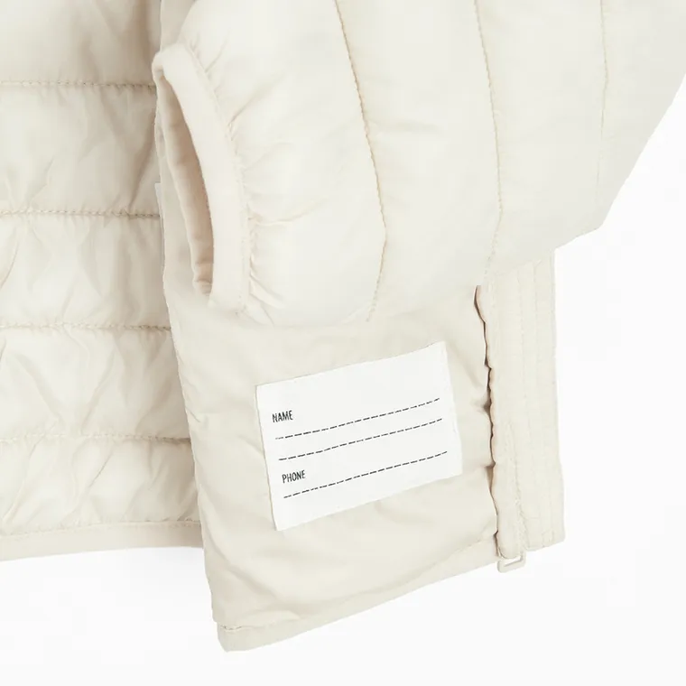 Cool Club, Kurtka dziewczęca z kapturem, ecru