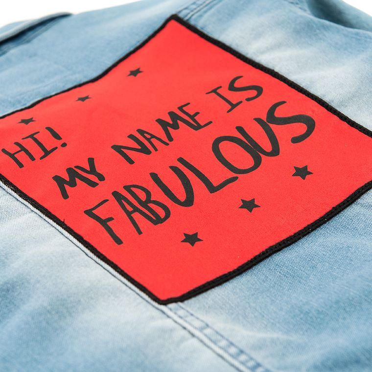 Cool Club, Kurtka jeansowa dziewczęca, denim, My name is Fabulous