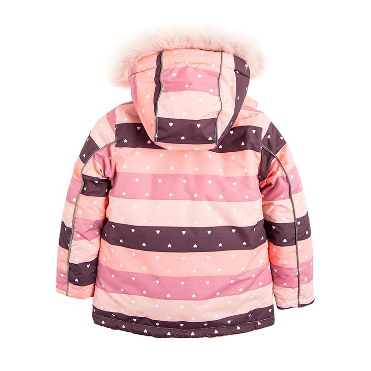 Cool Club, Kurtka narciarska dziewczęca, serca