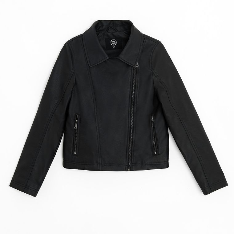 Cool Club, Kurtka ramoneska dziewczęca, czarna