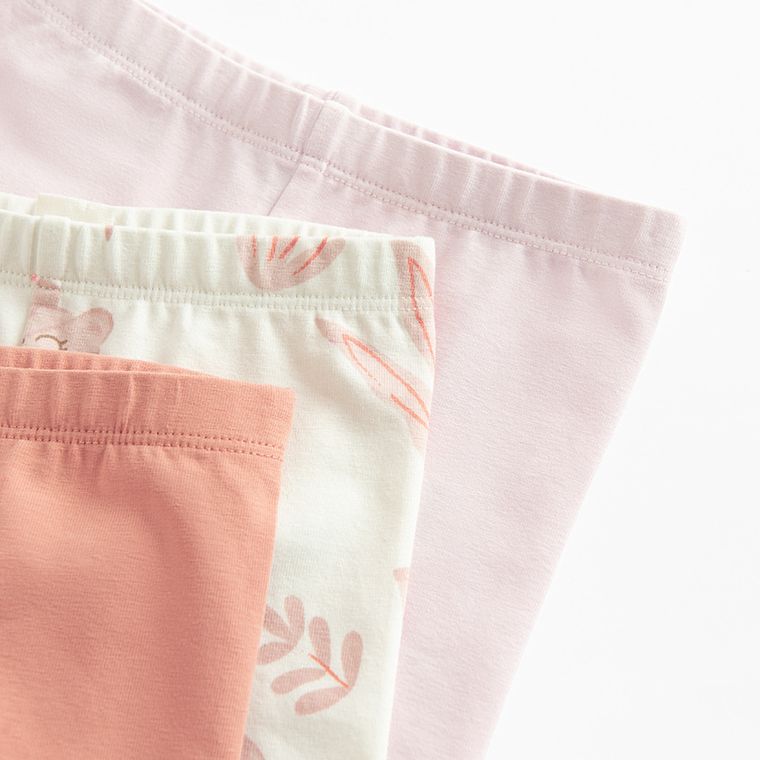 Cool Club, Legginsy dziewczęce 3/4, mix, zestaw, 3 szt.