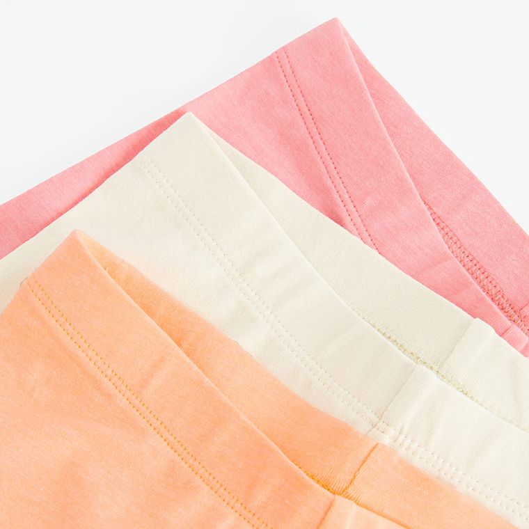 Cool Club, Legginsy dziewczęce, kolarki, mix, zestaw, 3 szt.