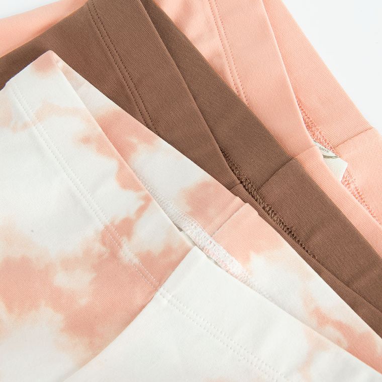 Cool Club, Legginsy dziewczęce, kolarki, mix, zestaw, 3 szt.