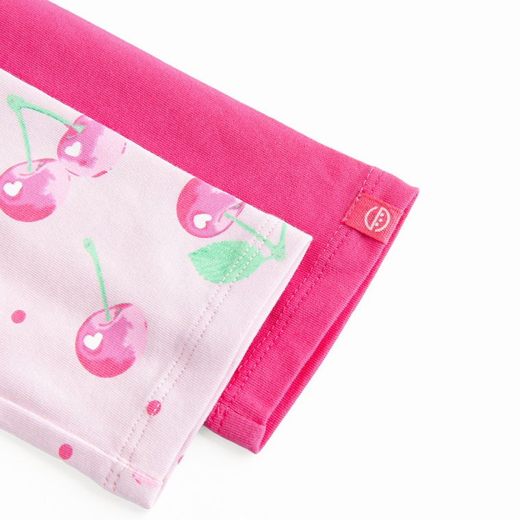 Cool Club, Legginsy dziewczęce, różowe, zestaw, 2 szt.