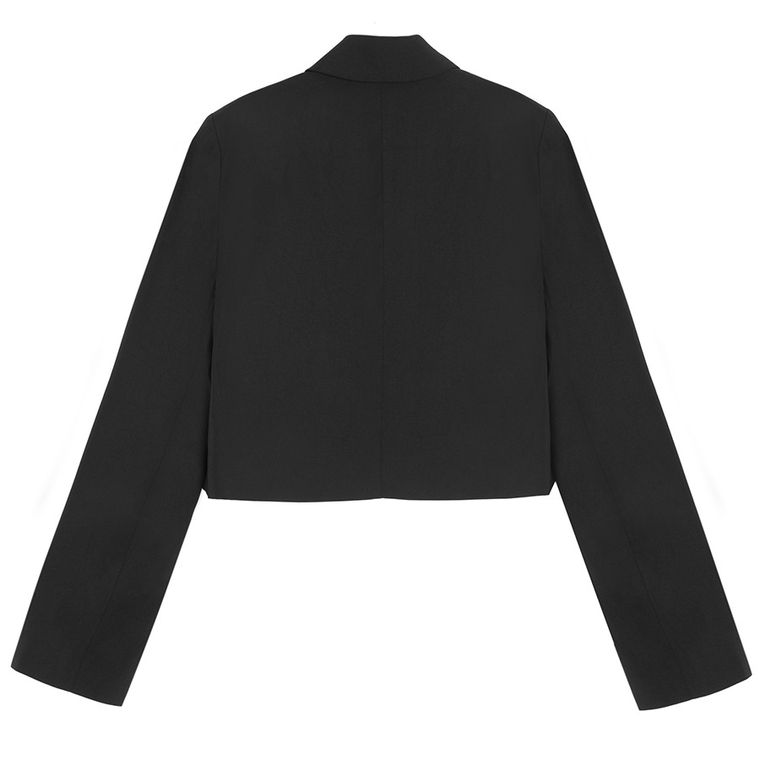 Cool Club, Marynarka dziewczęca, crop top, czarna