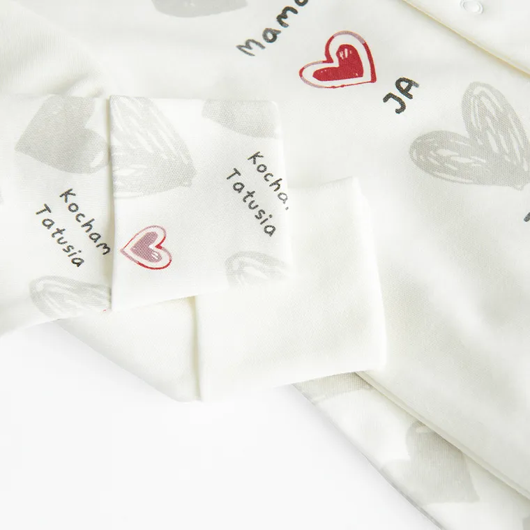 Cool Club, Pajac chłopięcy, biały, zestaw, 2 szt.