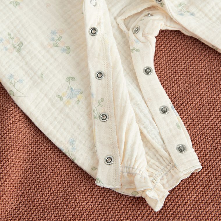 Cool Club, Pajac dziewczęcy, muślinowy, brzoskwiniowy