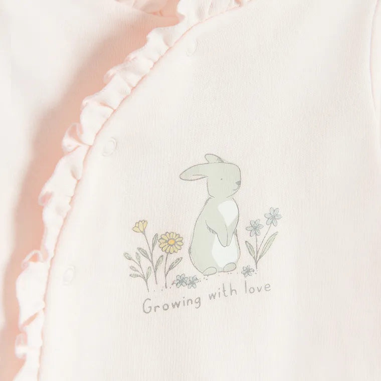 Cool Club, Pajac dziewczęcy, różowy, zestaw, 2 szt.