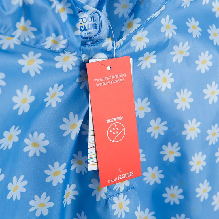 Cool Club, Peleryna przeciwdeszczowa dziewczęca, niebieska
