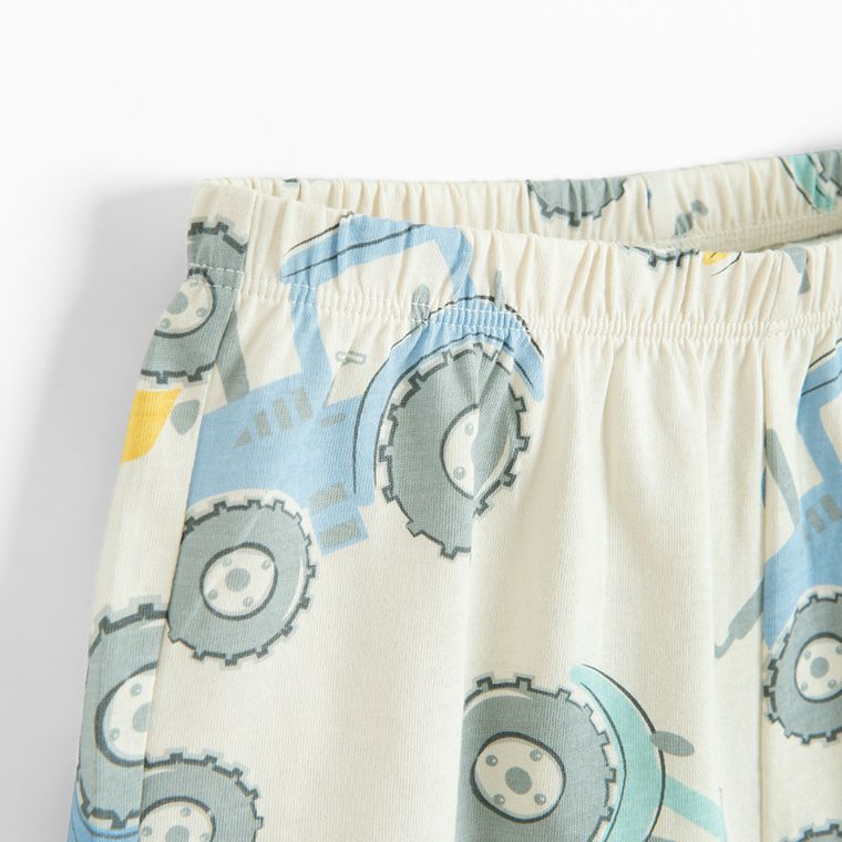 Cool Club, Piżama chłopięca, beżowa