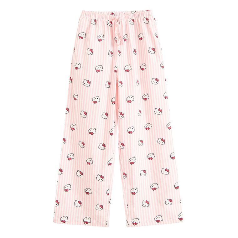 Cool Club, Piżama dziewczęca, biało-różowa, Hello Kitty