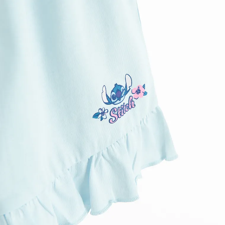 Cool Club, Piżama dziewczęca, niebieska, Lilo i Stitch