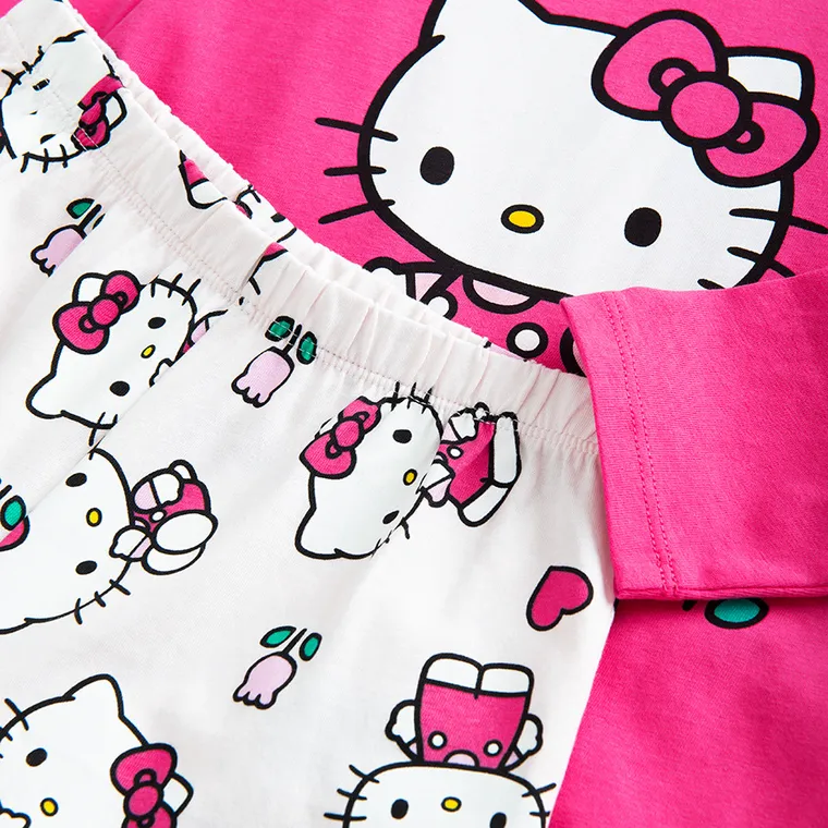Cool Club, Piżama dziewczęca, różowa, Hello Kitty