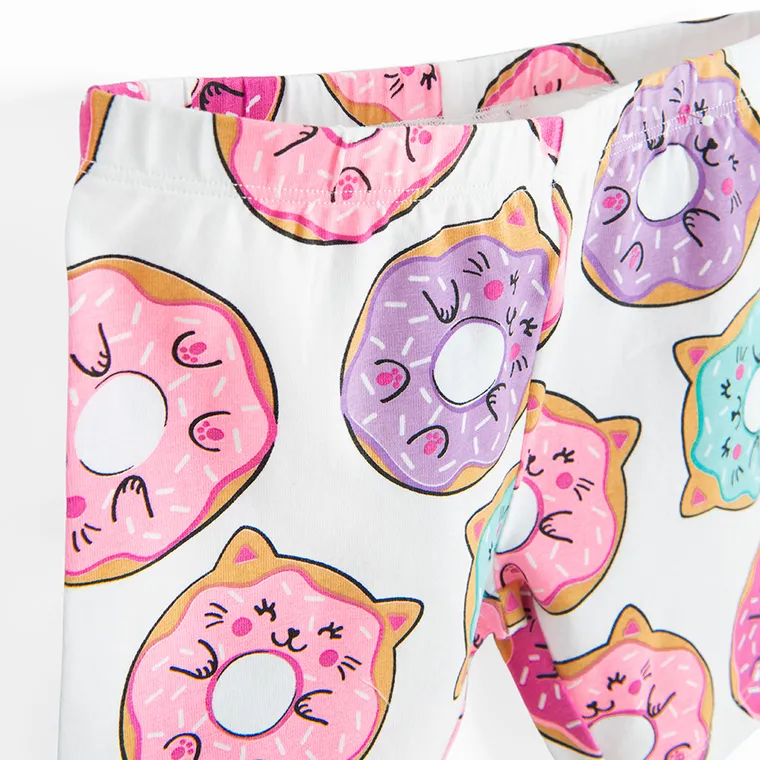 Cool Club, Piżama dziewczęca, różowo-biała