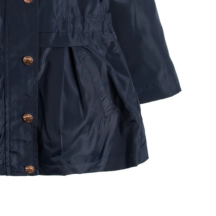 Cool Club, Płaszcz wiosenny dziewczęcy, granatowy