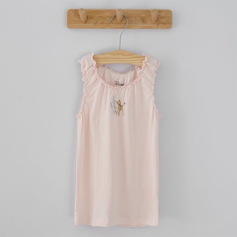 Cool Club, Podkoszulek dziewczęcy, różowy, ecru, szary, Bambi, zestaw, 3 szt.