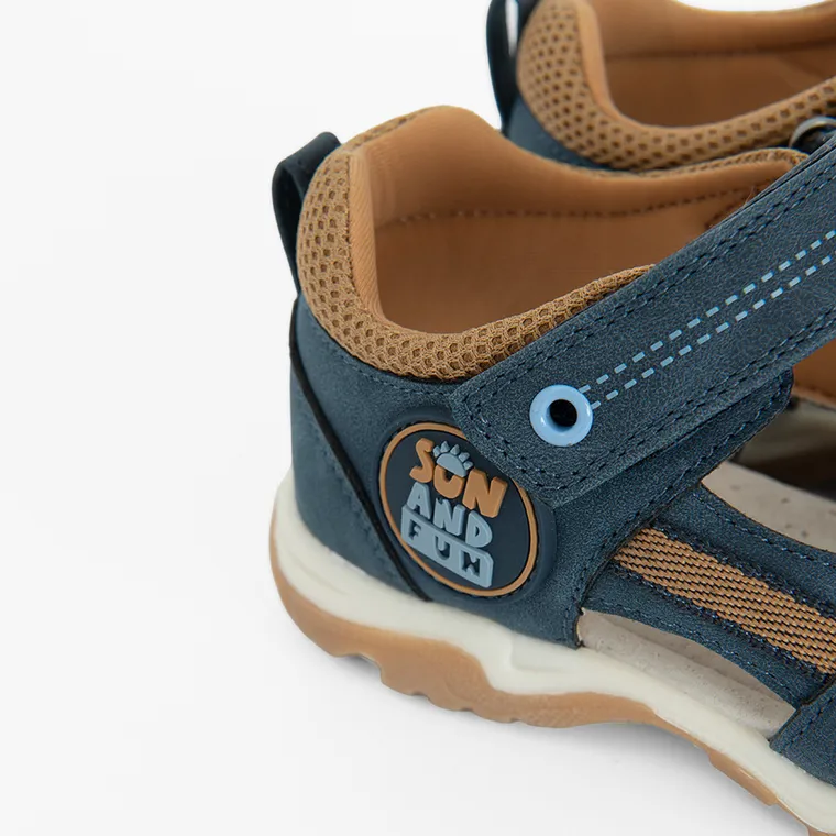 Cool Club, Sandały chłopięce, granatowe, Zdrowa Stopa