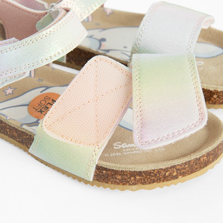 Cool Club, Sandały dziewczęce, mix, skórzana wkładka, Hello Kitty and Friends