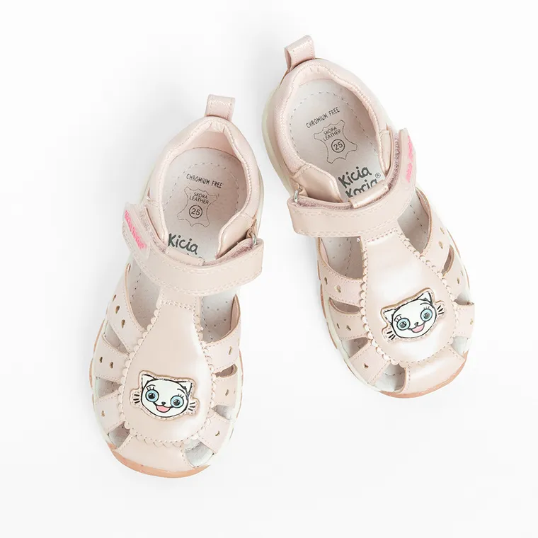 Cool Club, Sandały dziewczęce, pachnące, różowe, Zdrowa Stopa, podeszwa Bio-Flex, Kicia Kocia