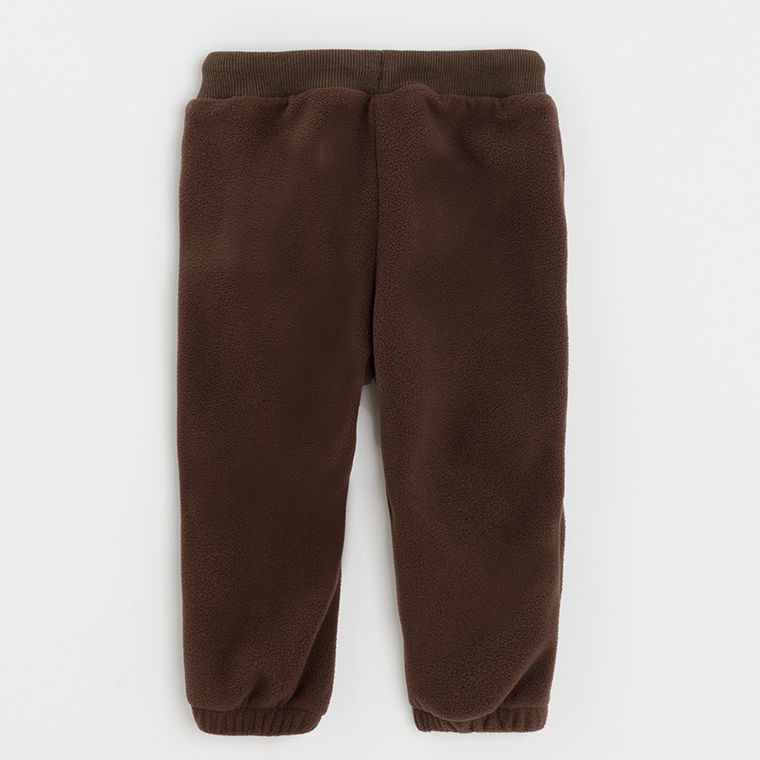 Cool Club, Spodnie dresowe chłopięce, brązowe