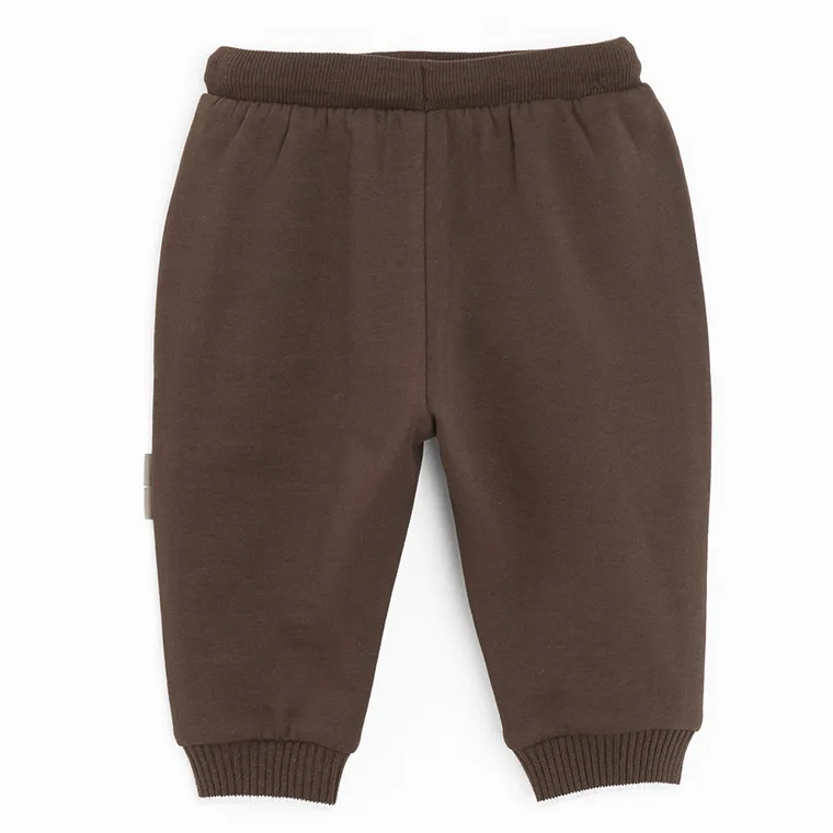 Cool Club, Spodnie dresowe chłopięce, brązowe