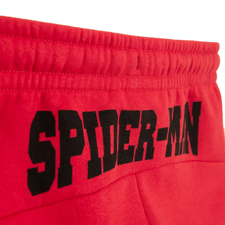 Cool Club, Spodnie dresowe chłopięce, czerwone, Spider-Man