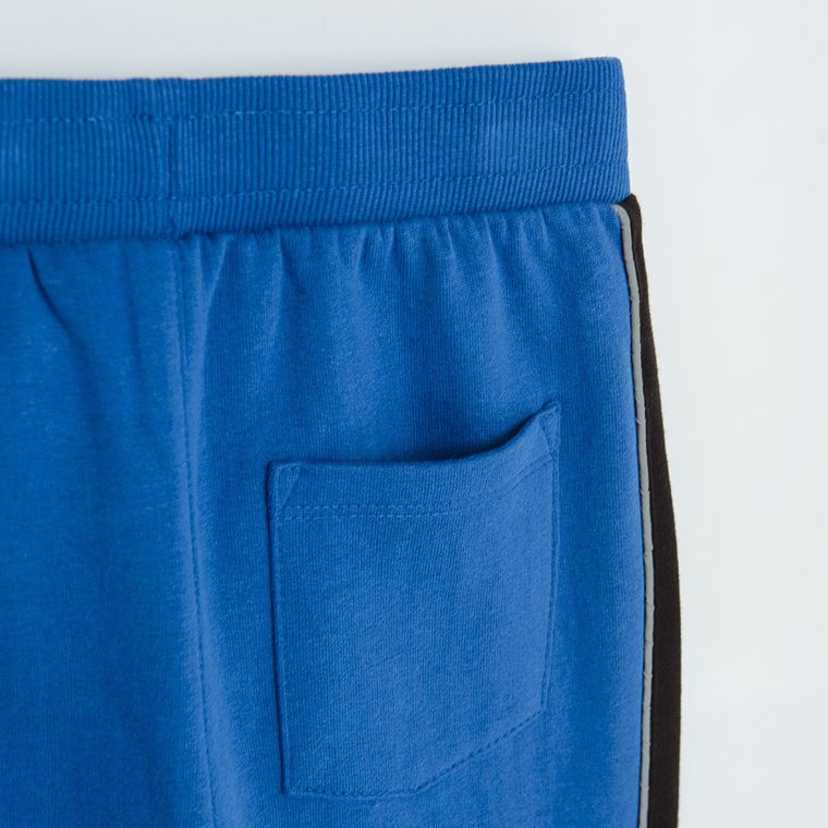 Cool Club, Spodnie dresowe chłopięce, niebieskie, NASA