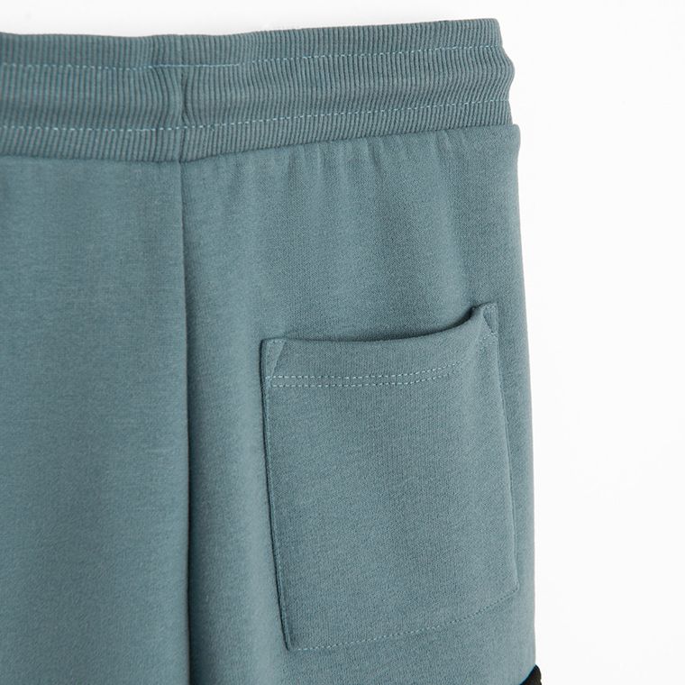 Cool Club, Spodnie dresowe chłopięce, niebiesko-czarne