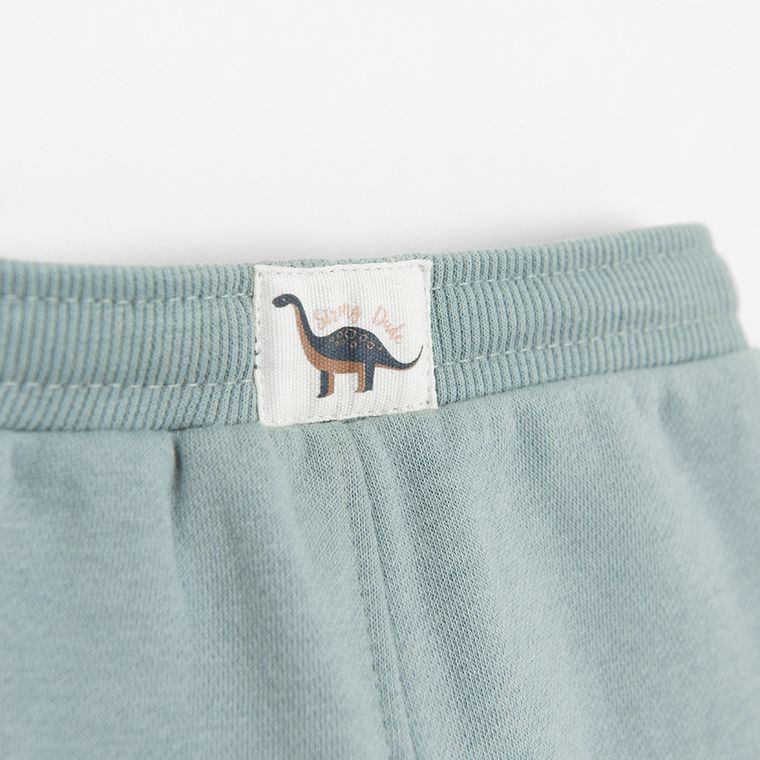 Cool Club, Spodnie dresowe chłopięce, ocieplane, niebieskie