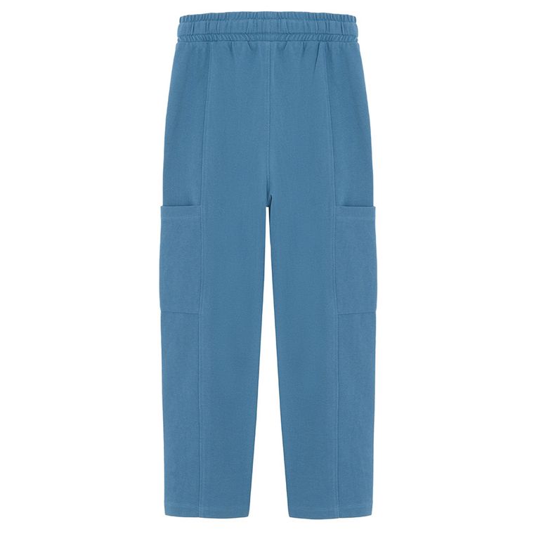 Cool Club, Spodnie dresowe chłopięce, relaxed, niebieskie