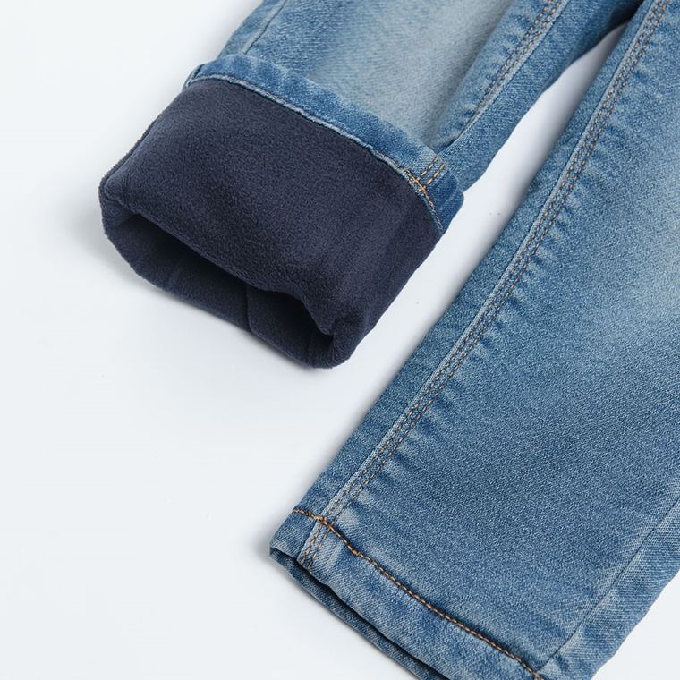 Cool Club, Spodnie jeansowe dziewczęce, ocieplane, denim