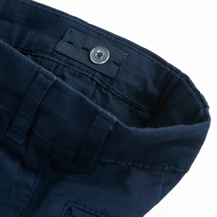 Cool Club, Spodnie materiałowe chłopięce, chinosy, granatowe